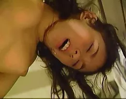 heta babe knullade medan matlagning